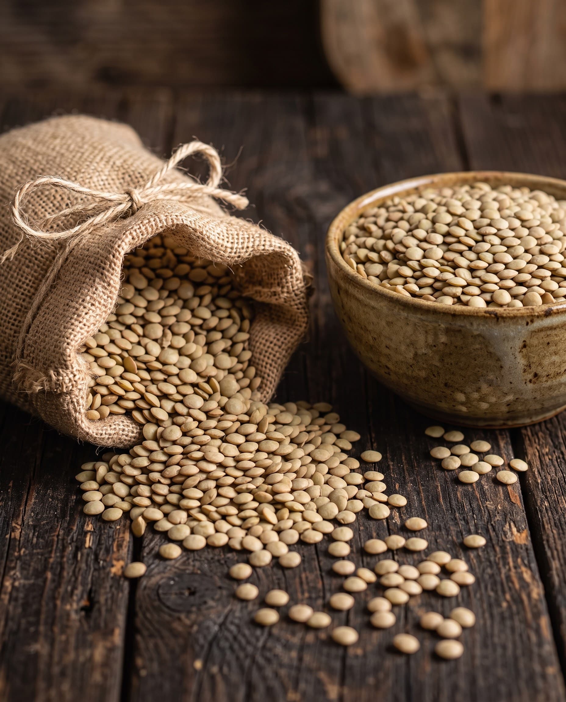 Çaylak Bakliyat Doğal Yeşil Mercimek 1 kg ambalajı